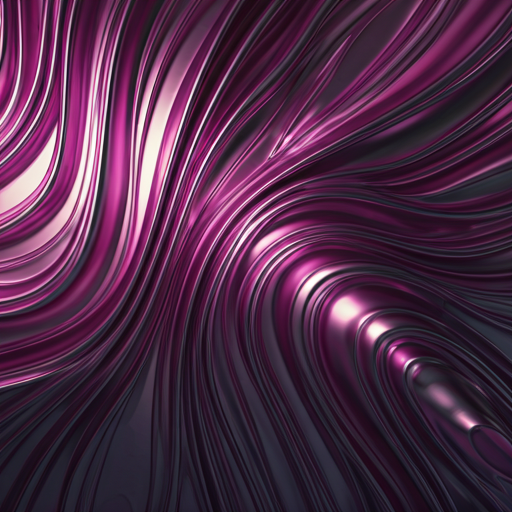 AI-generated abstract art with glowing purple energy flows
